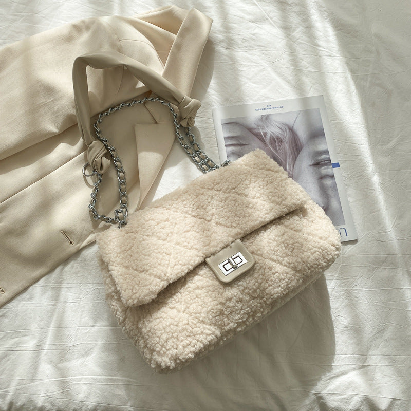 Sac à Main en Poils de Mouton