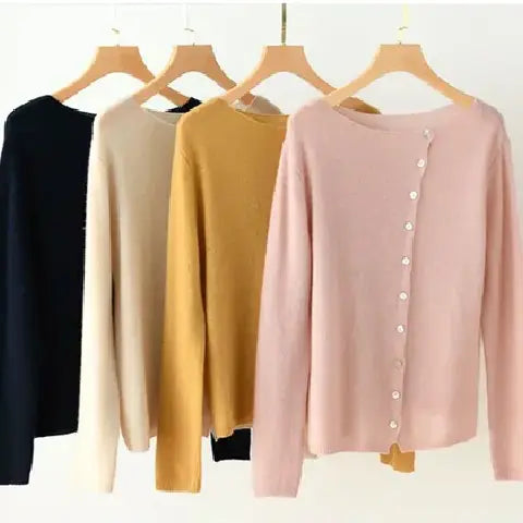 Pull-over avec Détail de Boutons